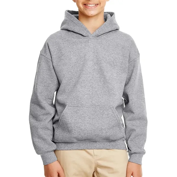 Youth hooded sweatshirt made of cotton and polyester.... from ASI 39552 BEL Promo