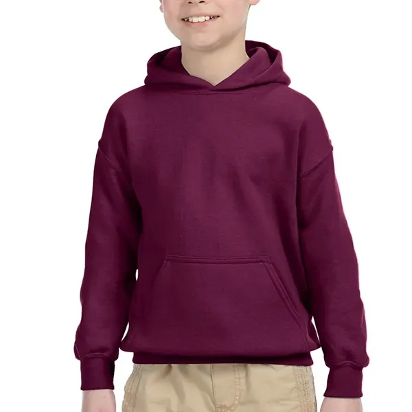 Youth hooded sweatshirt made of cotton and polyester.... from ASI 39552 BEL Promo