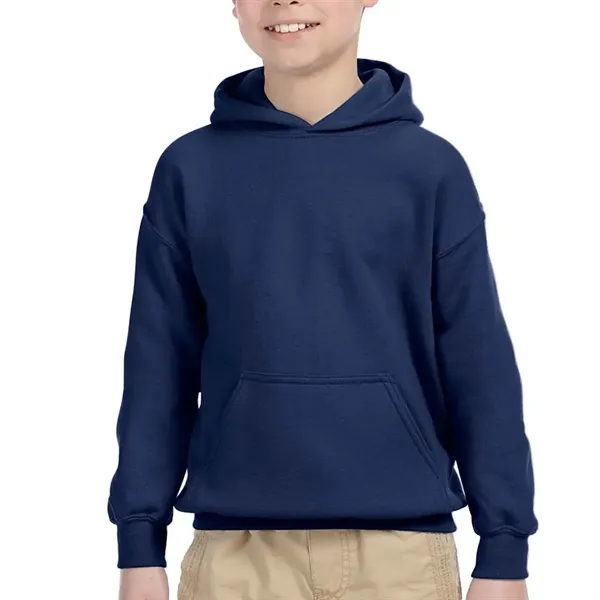 Youth hooded sweatshirt made of cotton and polyester.... from ASI 39552 BEL Promo