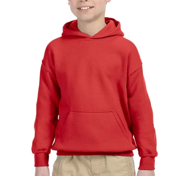 Youth hooded sweatshirt made of cotton and polyester.... from ASI 39552 BEL Promo