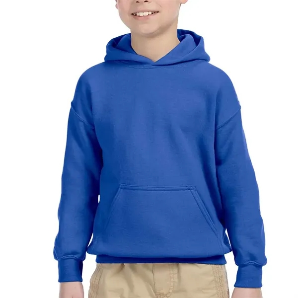 Youth hooded sweatshirt made of cotton and polyester.... from ASI 39552 BEL Promo