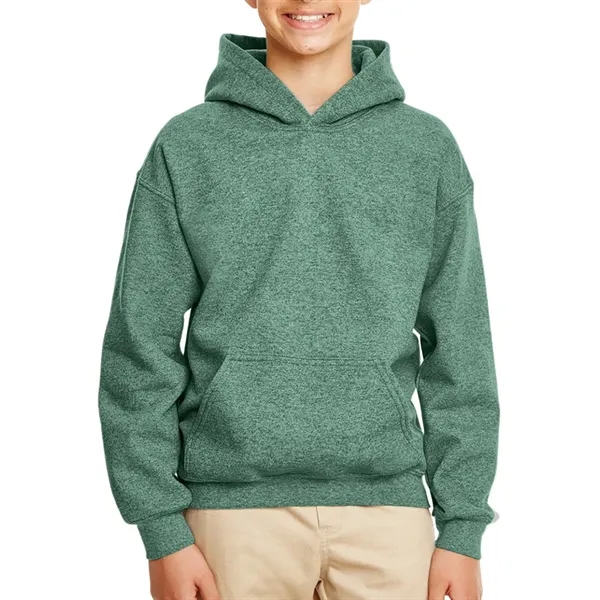 Youth hooded sweatshirt made of cotton and polyester.... from ASI 39552 BEL Promo