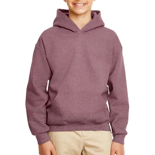 Youth hooded sweatshirt made of cotton and polyester.... from ASI 39552 BEL Promo