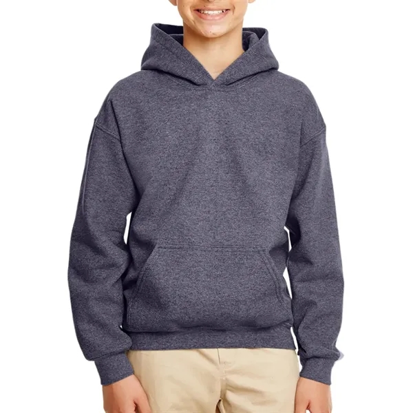 Youth hooded sweatshirt made of cotton and polyester.... from ASI 39552 BEL Promo