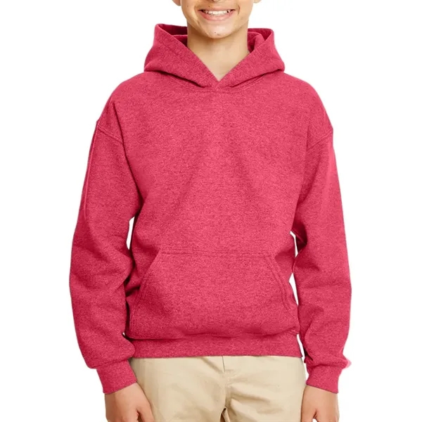 Youth hooded sweatshirt made of cotton and polyester.... from ASI 39552 BEL Promo