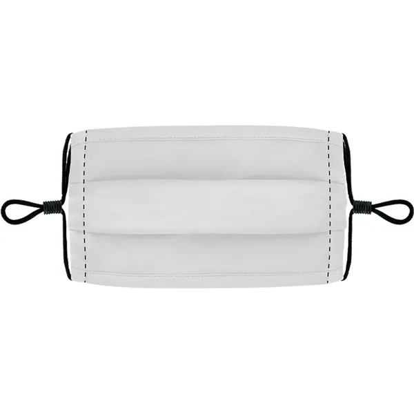 Single Pleat Full Color Fabric Face Mask... from ASI 30208 A P Specialties / AP Specialties