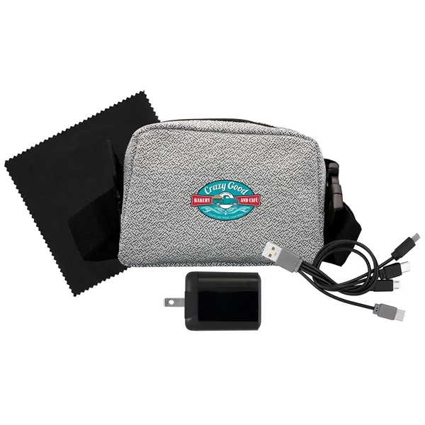 Speck Fast Charger, Cable & Cloth Fanny Pack Set... from ASI 30208 A P Specialties / AP Specialties