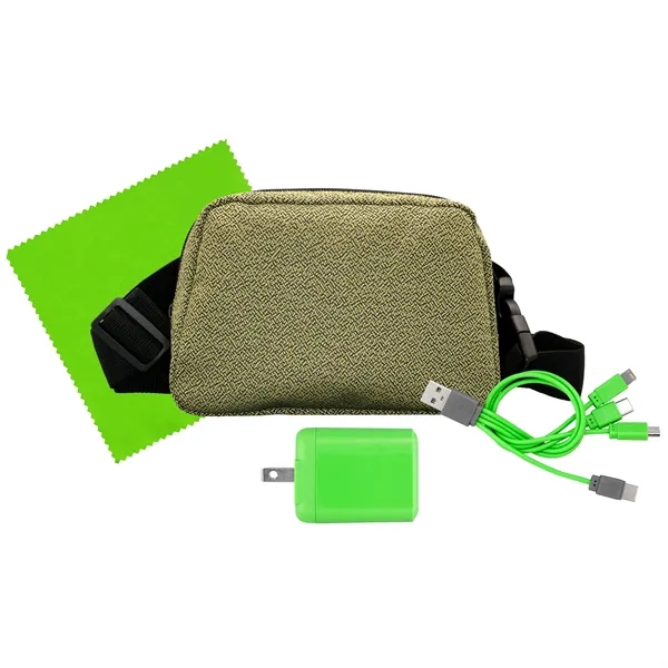 Speck Fast Charger, Cable & Cloth Fanny Pack Set... from ASI 30208 A P Specialties / AP Specialties