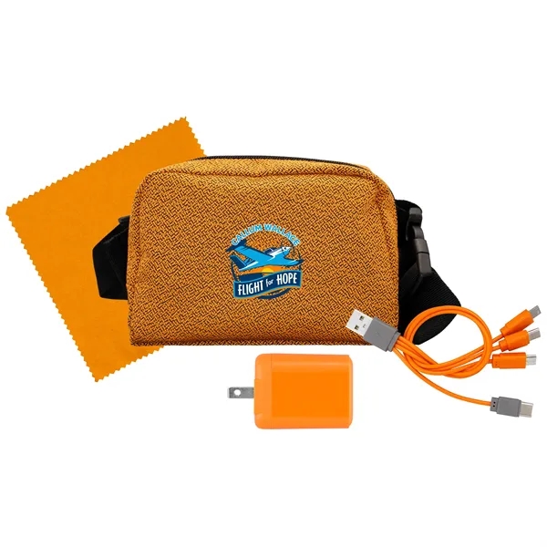 Speck Fast Charger, Cable & Cloth Fanny Pack Set... from ASI 30208 A P Specialties / AP Specialties