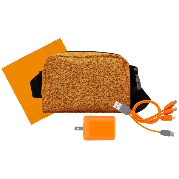 Speck Fast Charger, Cable & Cloth Fanny Pack Set... from ASI 30208 A P Specialties / AP Specialties