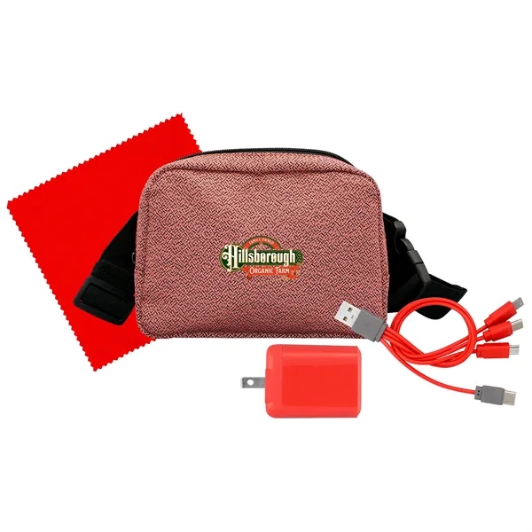 Speck Fast Charger, Cable & Cloth Fanny Pack Set... from ASI 30208 A P Specialties / AP Specialties