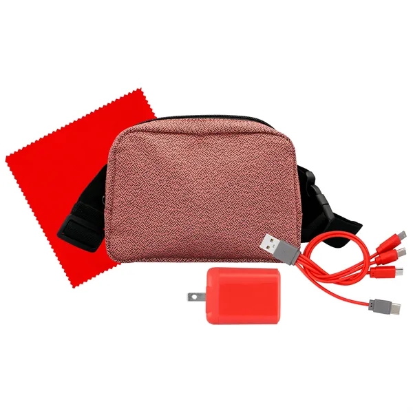 Speck Fast Charger, Cable & Cloth Fanny Pack Set... from ASI 30208 A P Specialties / AP Specialties