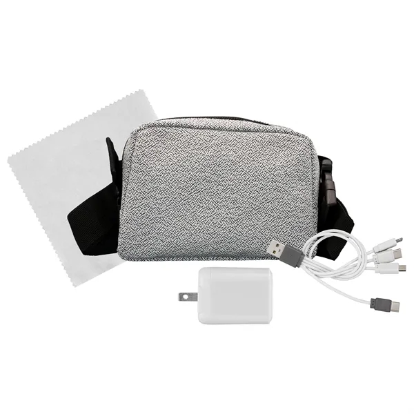 Speck Fast Charger, Cable & Cloth Fanny Pack Set... from ASI 30208 A P Specialties / AP Specialties