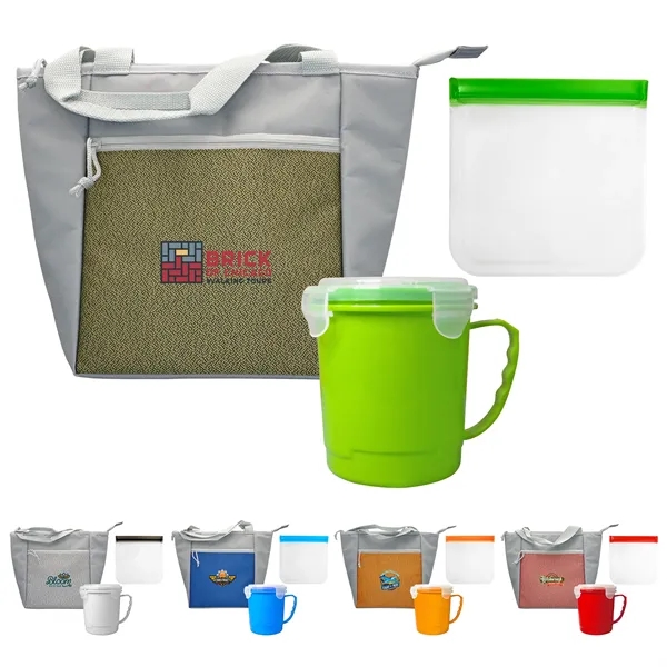 Speck Soup & Sandwich Tote Set... from ASI 30208 A P Specialties / AP Specialties