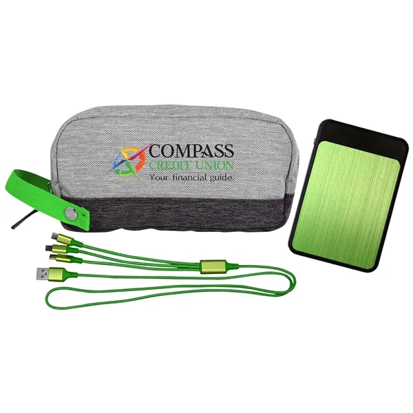 Bay Vivid Power Bank Cable Gift Set... from ASI 30208 A P Specialties / AP Specialties
