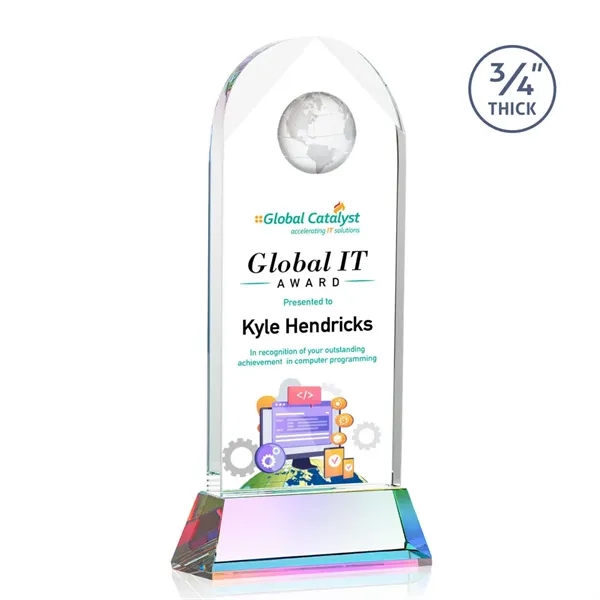 Blake Globe VividPrint™ Award on Newhaven - Prismatic... from ASI 84592 St Regis Group / St Regis