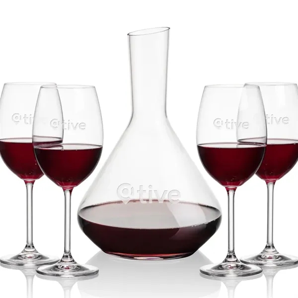 The Terrassa Carafe & 2 Blyth Wine Set is a stellar... from ASI 84592 St Regis Group