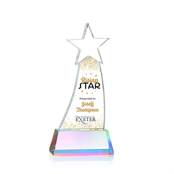 Crafted from premium Optical Crystal, the Manolita Star VividPrint™ Award boasts... from ASI 84592 St Regis Group / St Regis
