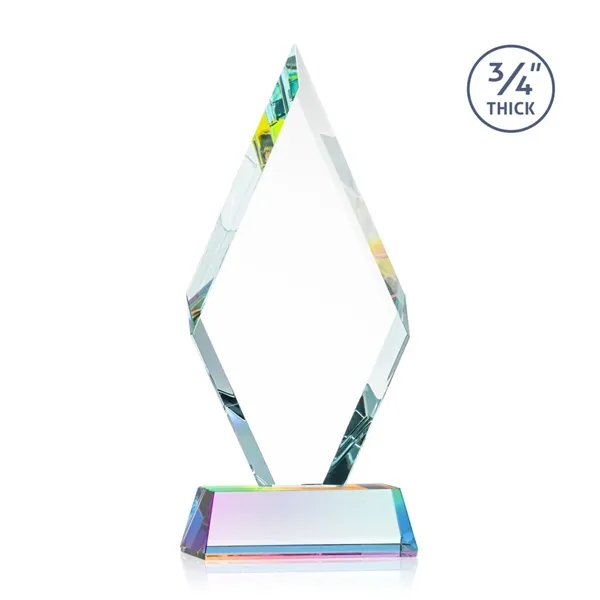 The Starfire Crystal Richmond Award features beveled edges on the top-front... from ASI 84592 St Regis Group / St Regis