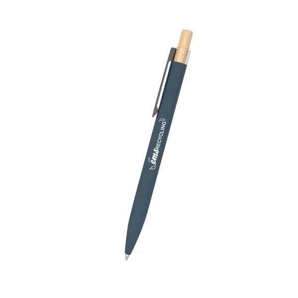 Recycled aluminum pen with bamboo plunger.... from ASI 61125 Hit Promotional Products / Hit®