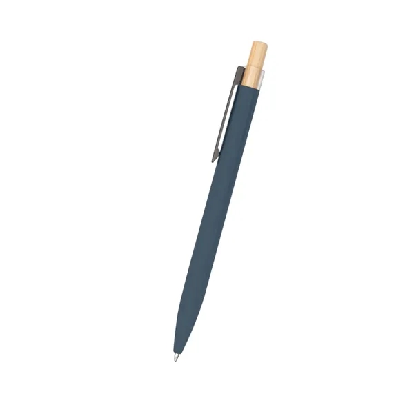 Recycled aluminum pen with bamboo plunger.... from ASI 61125 Hit Promotional Products / Hit®