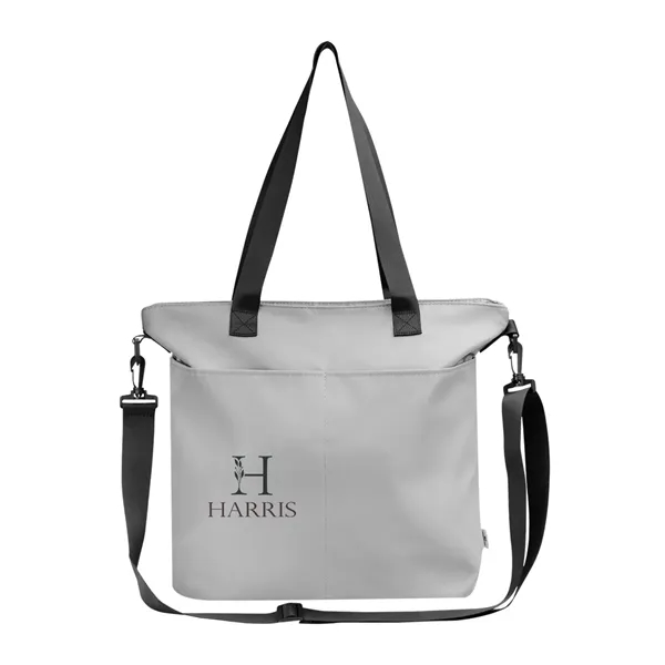 5.5" x 14.25" x 18" laptop tote bag made with recycled... from ASI 61125 Hit Promotional Products / Hit®