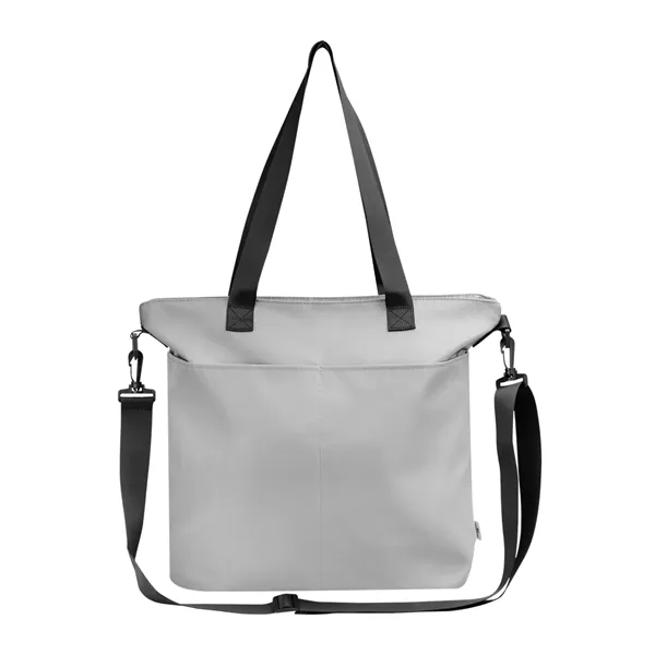 5.5" x 14.25" x 18" laptop tote bag made with recycled... from ASI 61125 Hit Promotional Products / Hit®