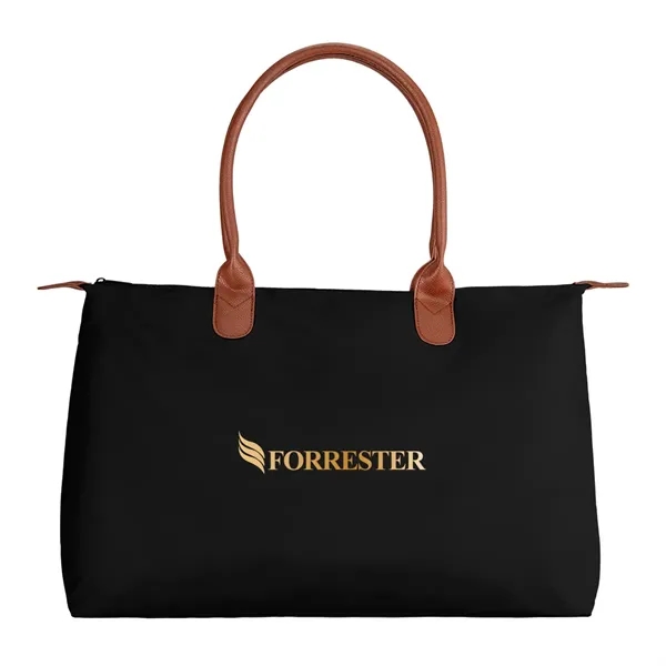 7.5" x 12.5" x 22" tote bag with top zippered closure... from ASI 61125 Hit Promotional Products / Hit®