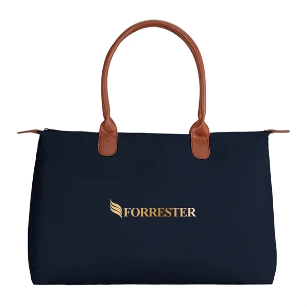 7.5" x 12.5" x 22" tote bag with top zippered closure... from ASI 61125 Hit Promotional Products / Hit®