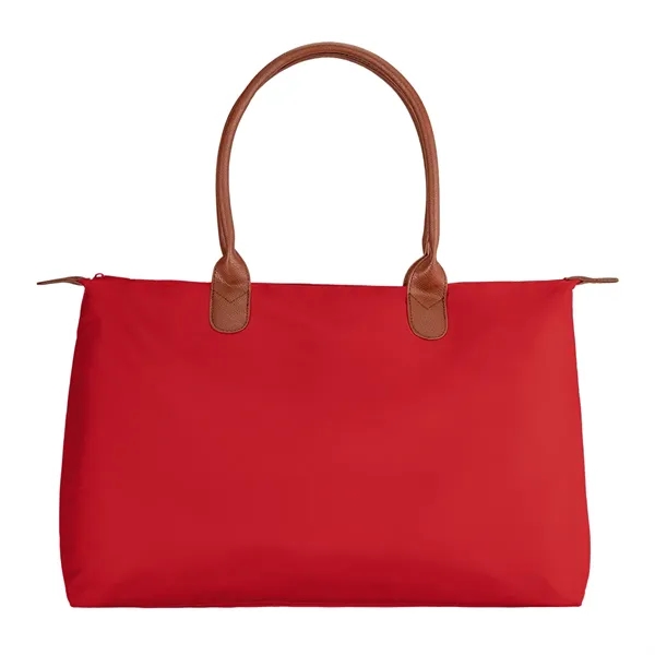 7.5" x 12.5" x 22" tote bag with top zippered closure... from ASI 61125 Hit Promotional Products / Hit®