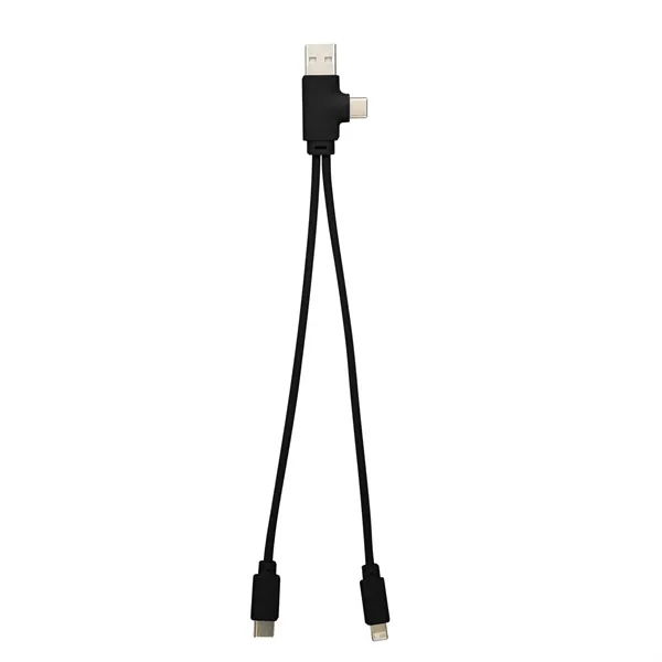 Dual connect, multi-charger cables.... from ASI 61125 Hit Promotional Products / Hit®