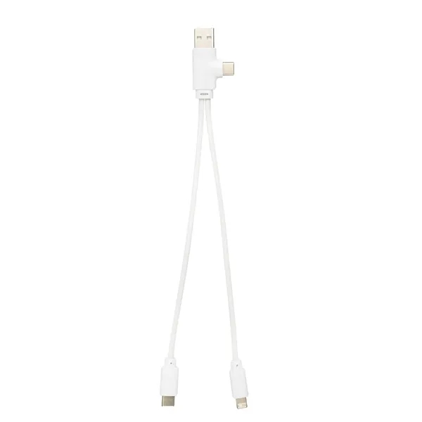 Dual connect, multi-charger cables.... from ASI 61125 Hit Promotional Products / Hit®