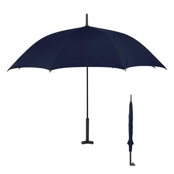Umbrella with 46" arc, auto open, manual close and prop stand.... from ASI 61125 Hit Promotional Products / Hit®