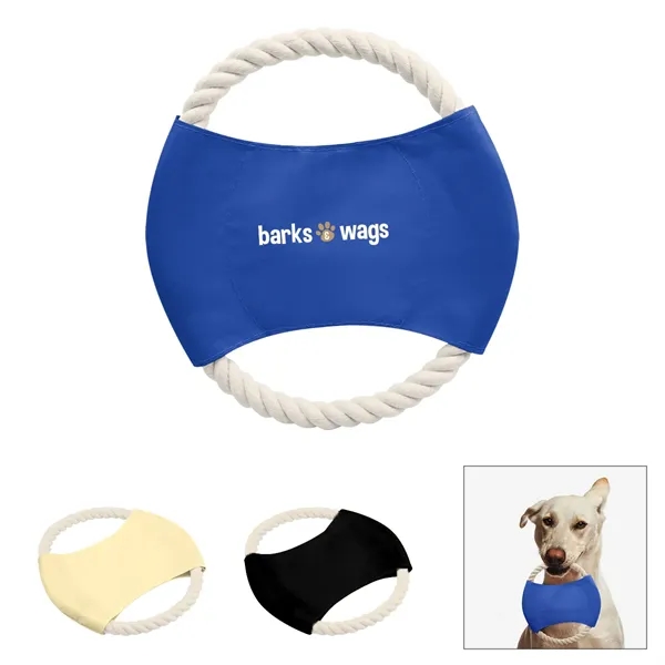 Rope disc toy for pets.... from ASI 61125 Hit Promotional Products / Hit®