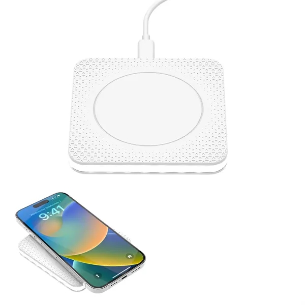 Wireless charging pad with 3 ambient light settings.... from ASI 61125 Hit Promotional Products / Hit®