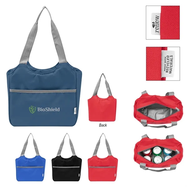 5" x 8" x 10" rPET cooler tote bag.... from ASI 61125 Hit Promotional Products / Hit®