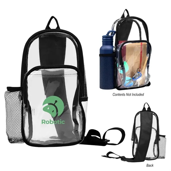Clear crossbody sling bag/backpack.... from ASI 61125 Hit Promotional Products / Hit®