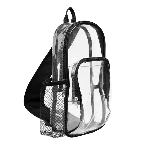 Clear crossbody sling bag/backpack.... from ASI 61125 Hit Promotional Products / Hit®