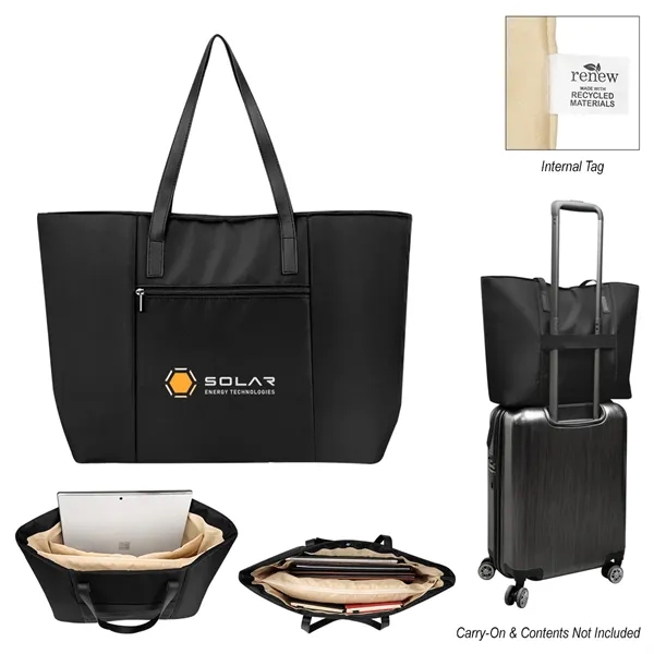 Laptop tote bag made from rPET materials and 28" handles.... from ASI 61125 Hit Promotional Products / Hit®