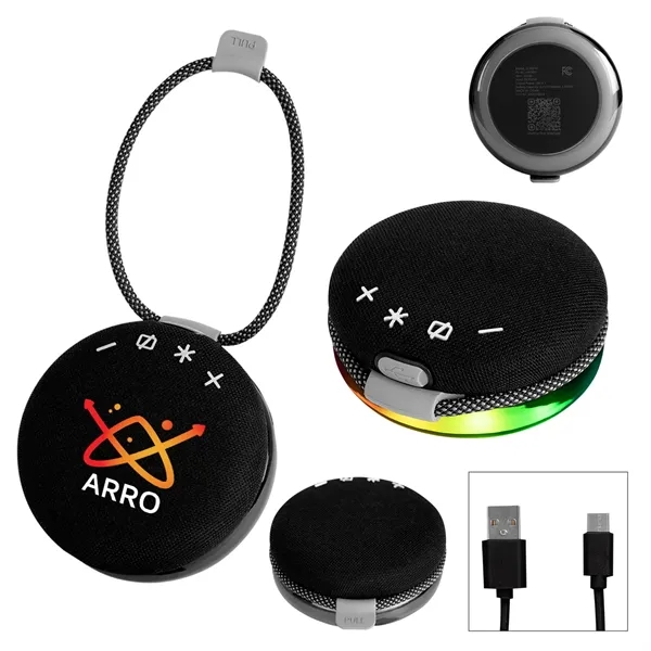 Light up wireless speaker with Bluetooth technology.... from ASI 61125 Hit Promotional Products / Hit®