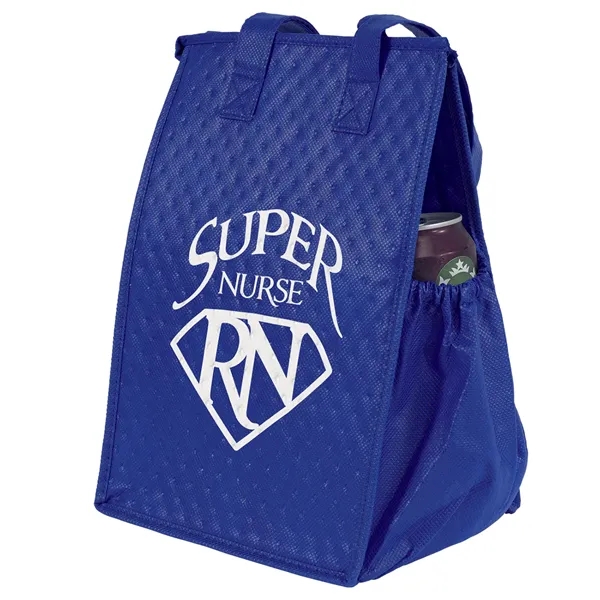 Insulated Non-Woven Tote with thermal foil interior.... from ASI 37940 Bag Makers Inc