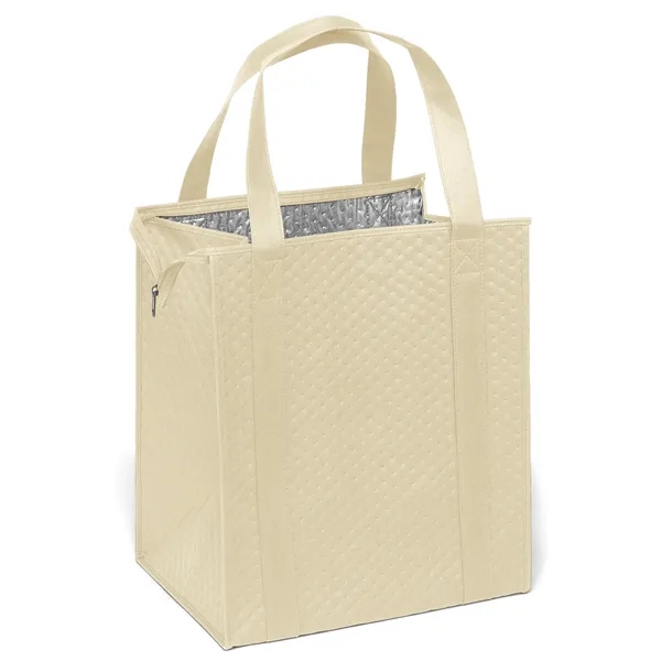 Insulated Non-Woven Tote with thermal foil interior.... from ASI 37940 Bag Makers Inc