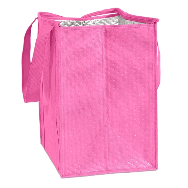 Insulated Non-Woven Tote with thermal foil interior.... from ASI 37940 Bag Makers Inc