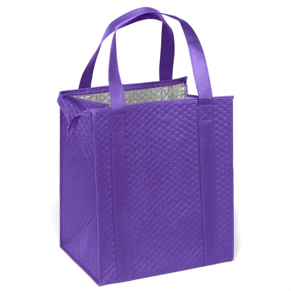 Insulated Non-Woven Tote with thermal foil interior.... from ASI 37940 Bag Makers Inc