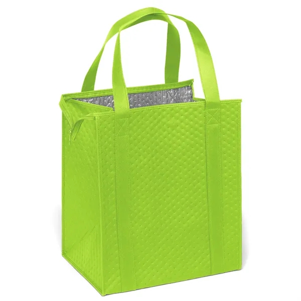 Insulated Non-Woven Tote with thermal foil interior.... from ASI 37940 Bag Makers Inc