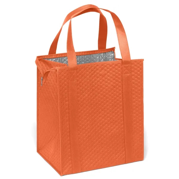 Insulated Non-Woven Tote with thermal foil interior.... from ASI 37940 Bag Makers Inc