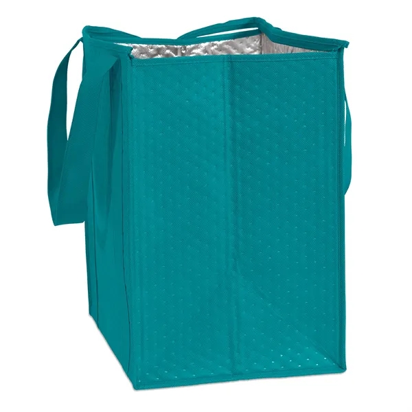 Insulated Non-Woven Tote with thermal foil interior.... from ASI 37940 Bag Makers Inc