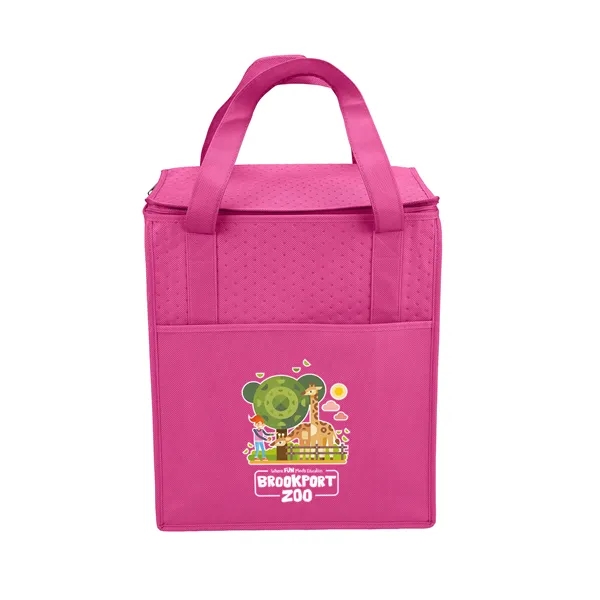 Insulated Non-Woven Tote with thermal foil interior.... from ASI 37940 Bag Makers Inc
