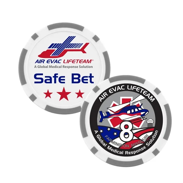 1.75" ABS poker chips in assorted colors.... from ASI 52263 EMT