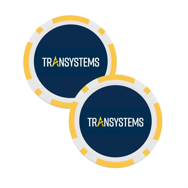 1.75" ABS poker chips in assorted colors.... from ASI 52263 EMT